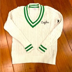 Excellent use condition pink pineapple, NFL EAGLES sweater..Pink Pineapple!